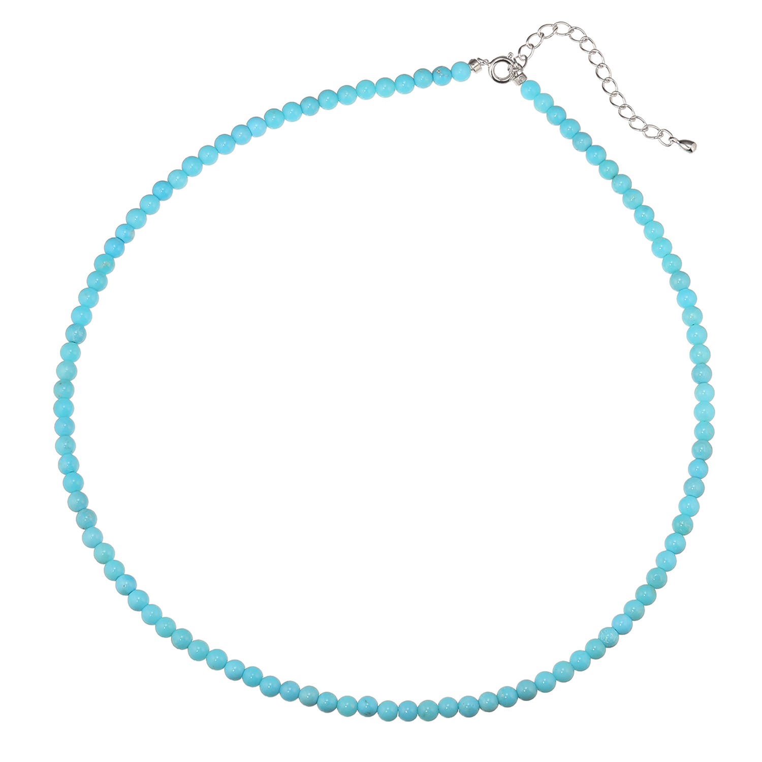 ミケランジェロ 45カラットUP アリゾナ産ターコイズ ネックレス