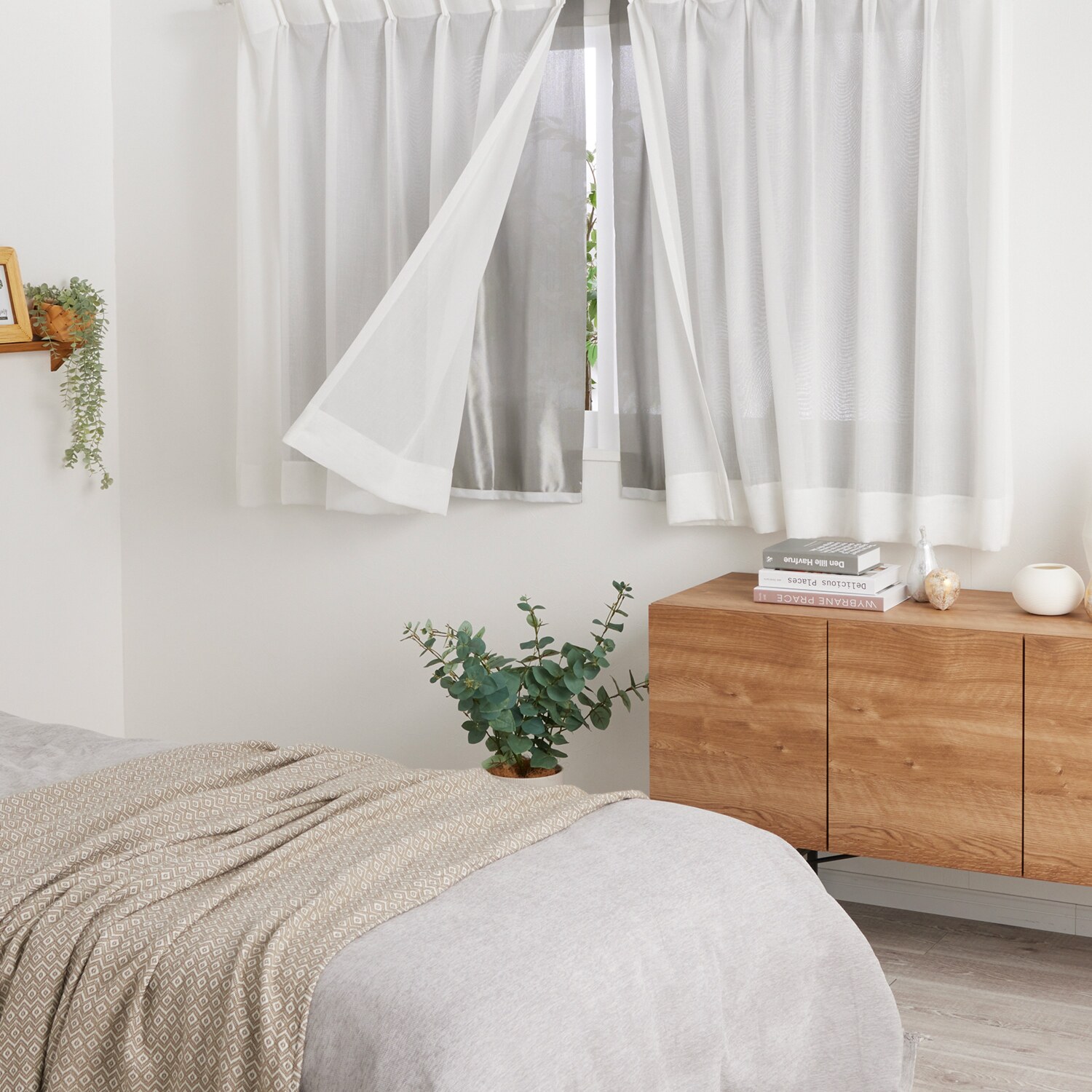 MASA カーテンに簡単取り付け 冬場の暖房効率を助ける！ 断熱