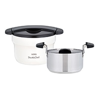 公式通販】真空保温調理器シャトルシェフ KBF-4500 オフホワイト(OWH