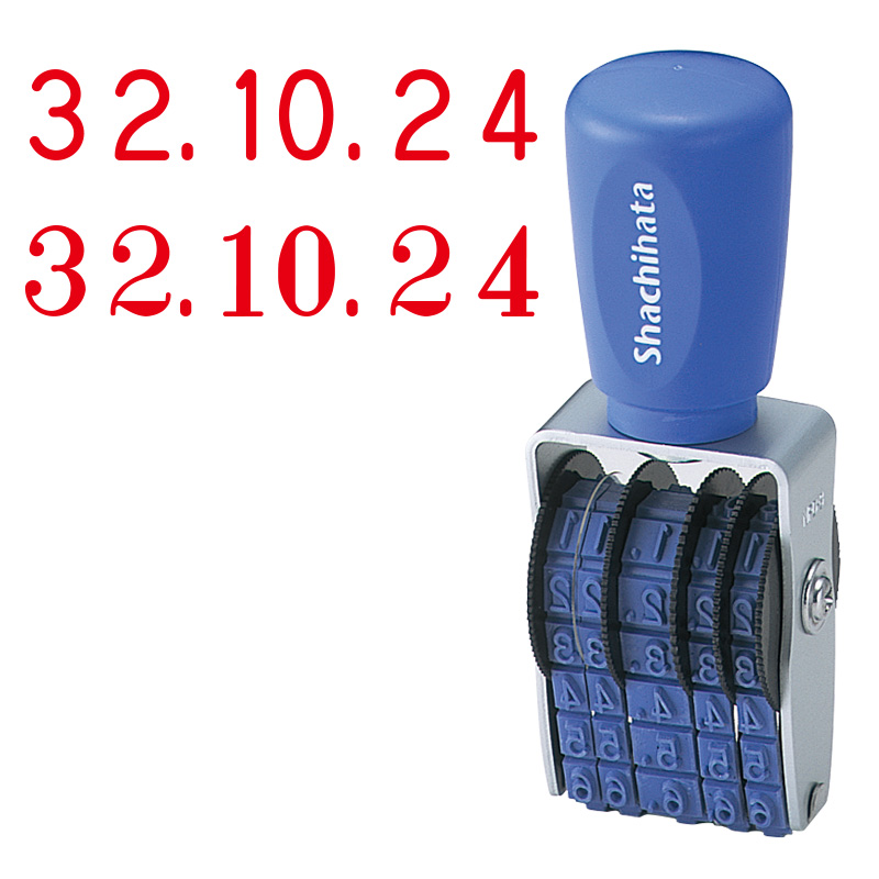 シャチハタ回転ゴム印 欧文日付印【シャチハタ事務用品専門店】