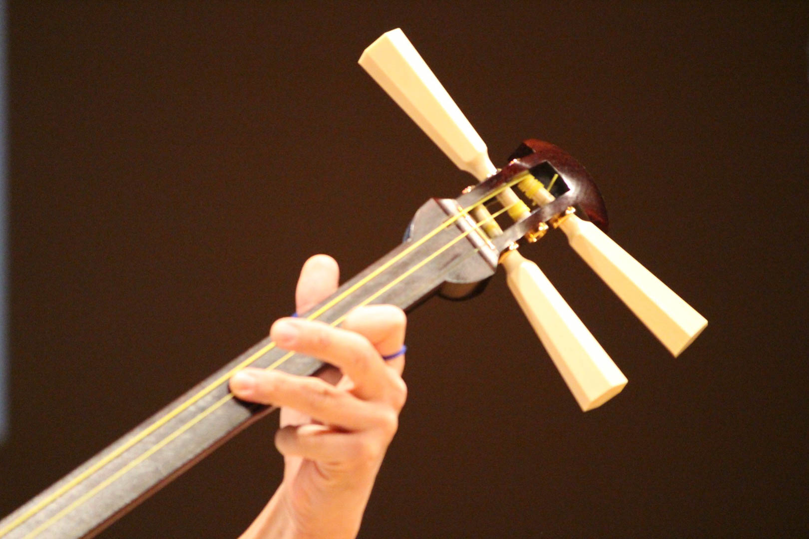 三味線 道を歩みだす時 （太棹紅木）津軽三味線