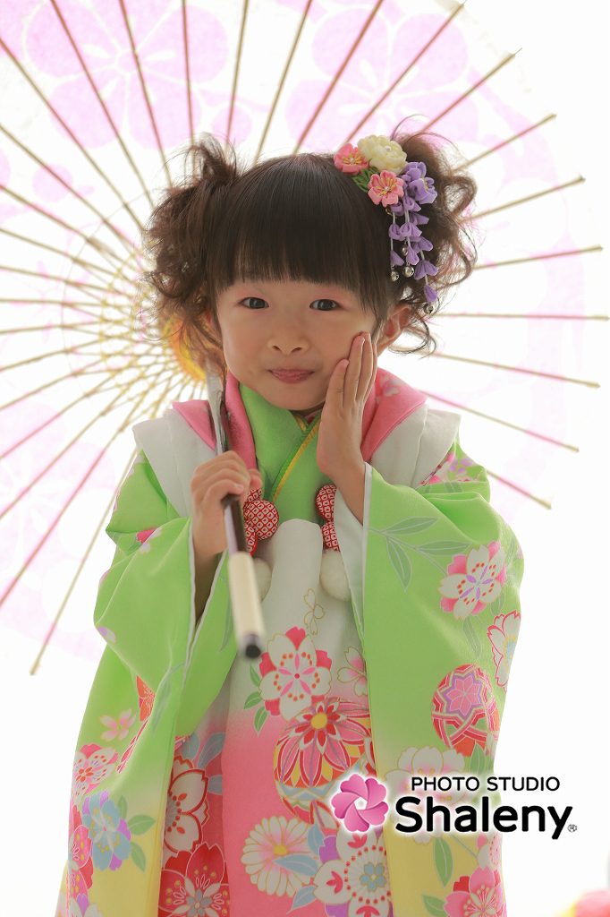 七五三記念☆ドレスに着替えてプリンセスに変身♡ - シャレニー佐久店