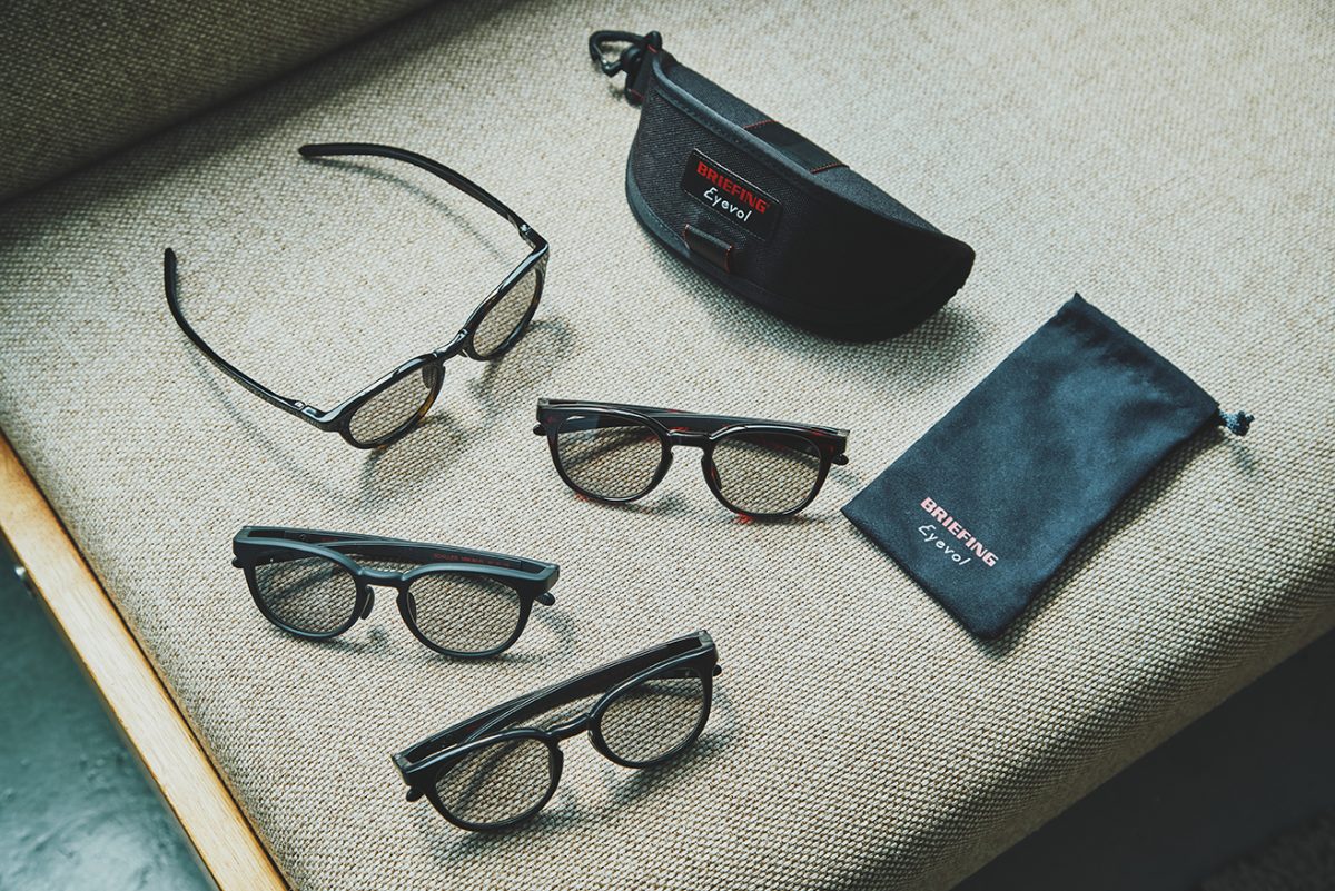 BRIEFING GOLF × Eyevol街とスポーツをシームレスに繋ぐサングラス