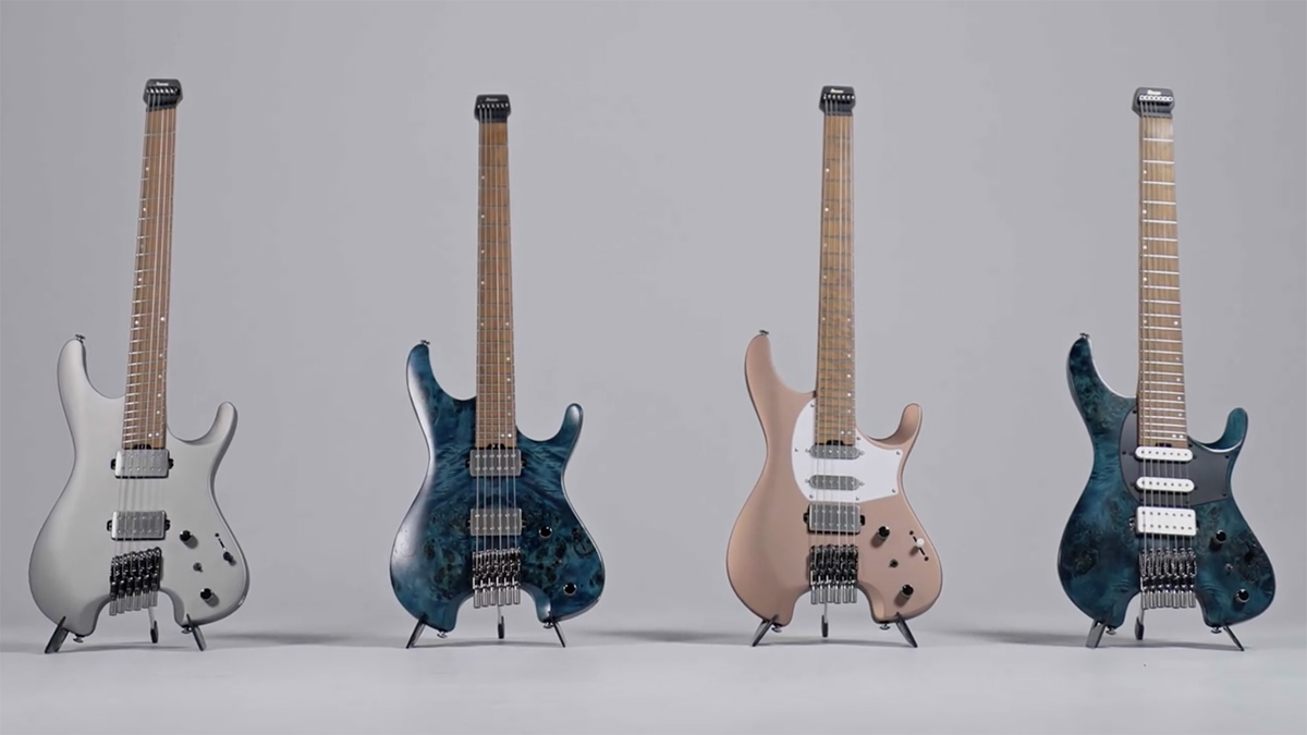 Ibanez doubles down on its quest to conquer the headless guitar
