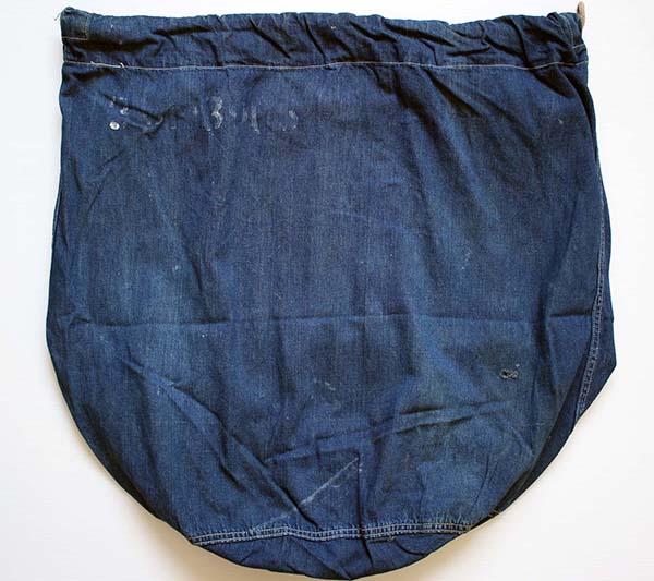 40s 米軍 U.S.ARMY ステンシル インディゴ デニム バラックバッグ