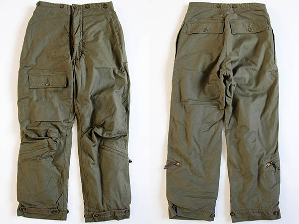 40s 米軍 USAAF A-9 アルパカライナー フライトパンツ 36 - Sixpacjoe