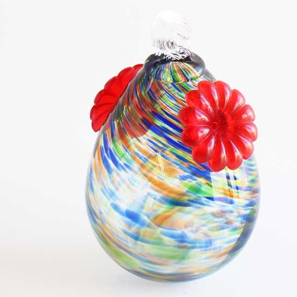 マーブル模様 ガラス細工 吊り下げ 花瓶☆植木鉢 - Sixpacjoe Web Shop