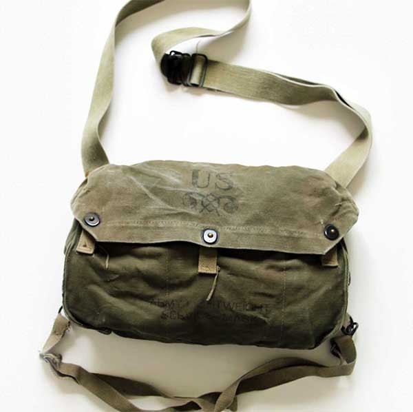 40s 米軍 U.S.ARMY ガスマスクバッグ - Sixpacjoe Web Shop