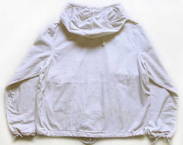 40s 米軍 U.S.NAVY コットン サルベージパーカー 生成り 2 - Sixpacjoe