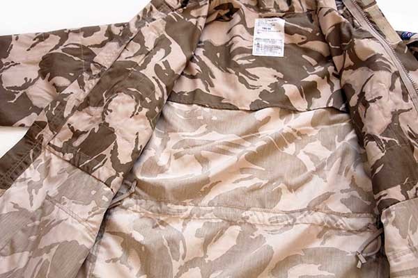 デッドストック☆00s イギリス軍 BRITISH ARMY デザートDPMカモ