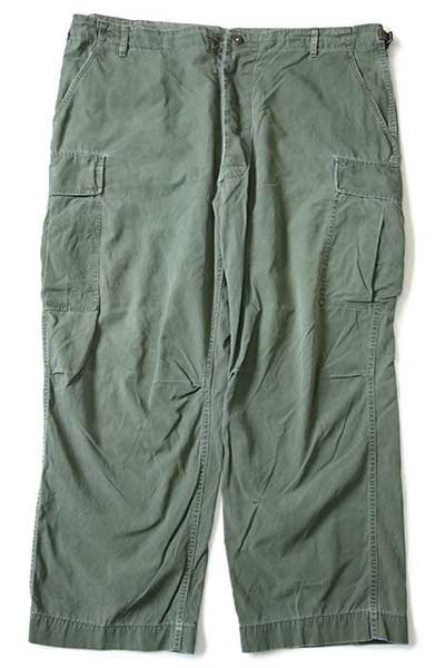 60s 米軍 U.S.ARMY ジャングルファティーグパンツ 3rd ノンリップ
