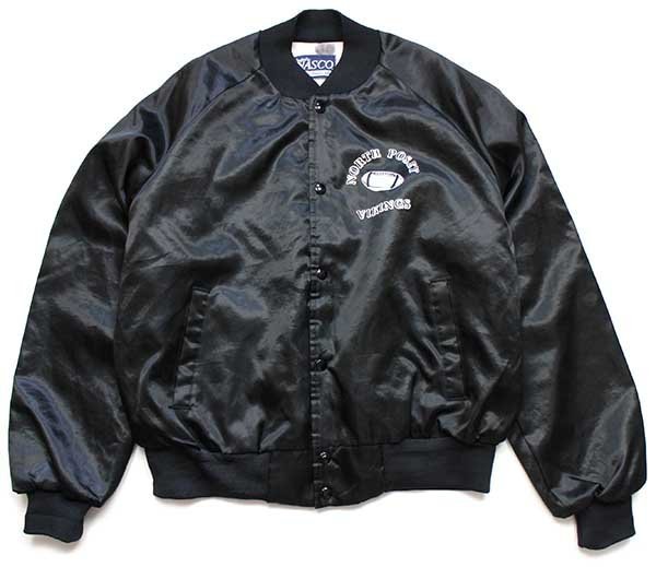 90s USA製 NORTH POSEY VIKINGS FOOTBALL アメフト 両面プリント