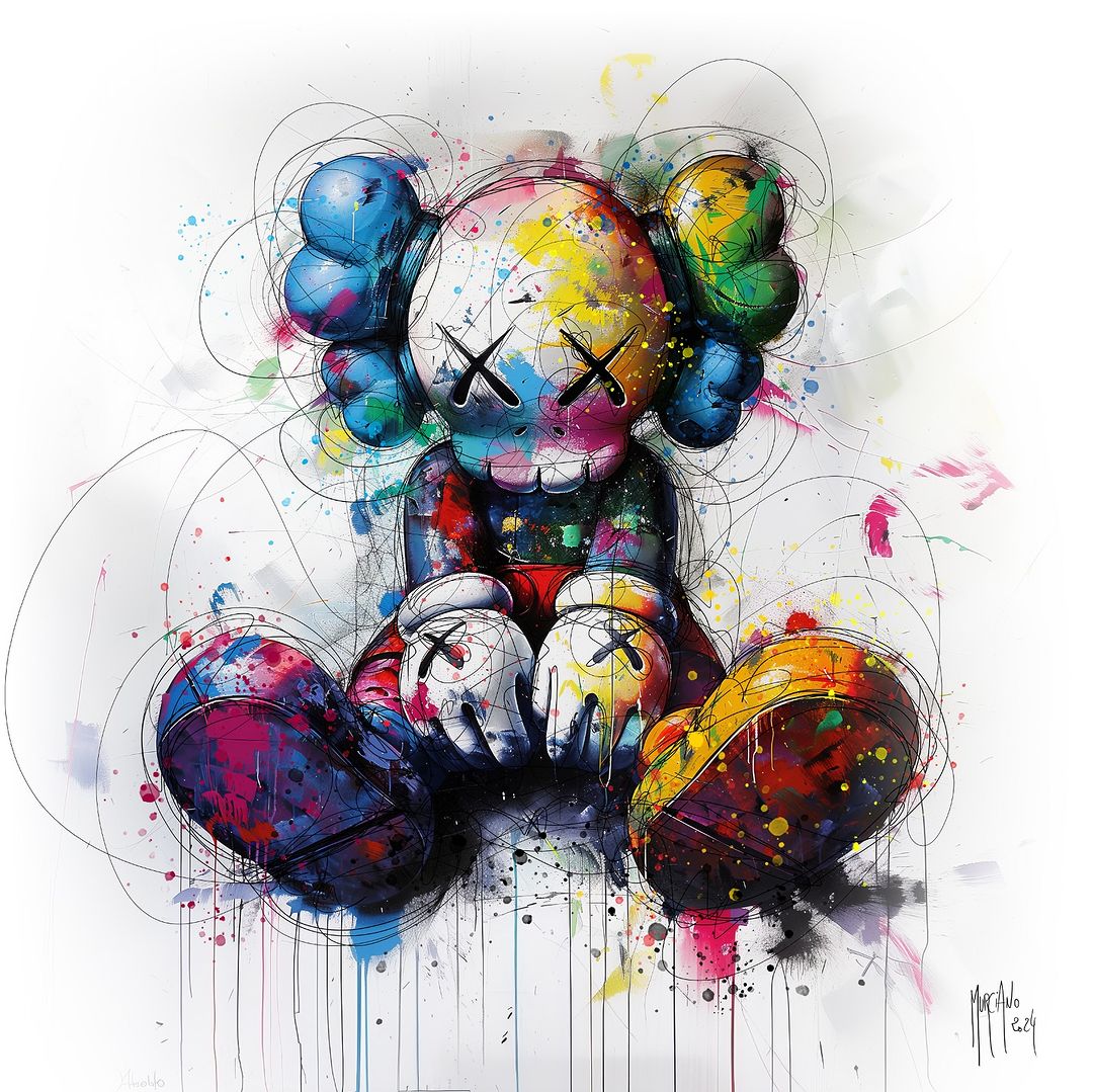 Patrice Murciano : Kaws in Color | Signature Fine Art