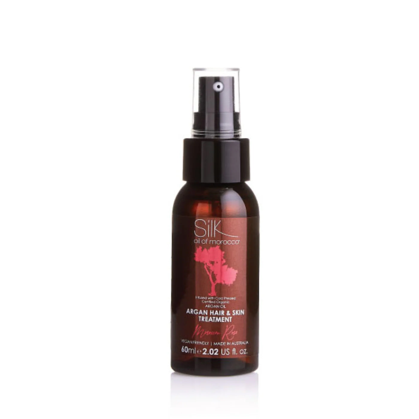 Moroccan Rose Argan Hair & Skin Treatment Serum – Silk Oil of Morocco