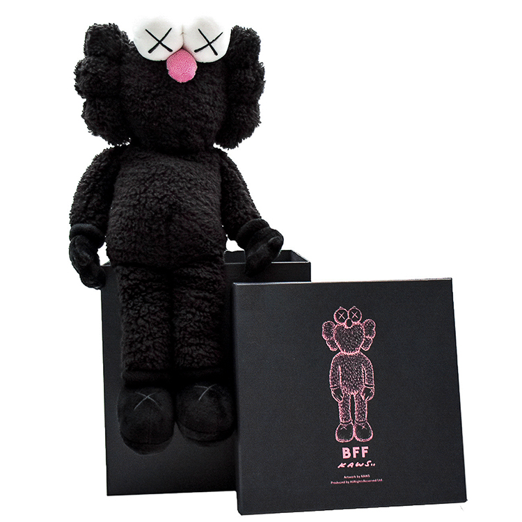 Kaws BFF Plush (Black Limited Edition) • Silverback Gallery