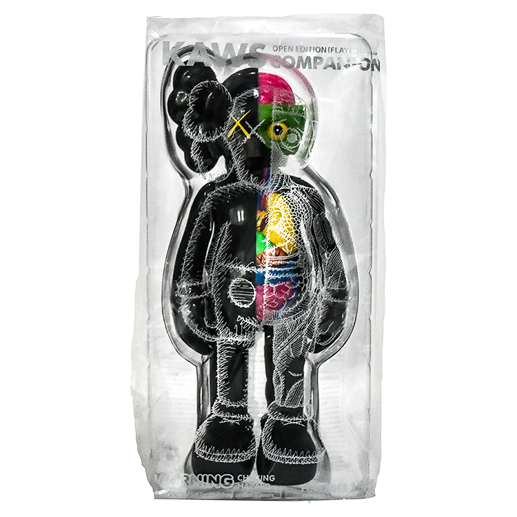 Kaws Companion (Black Flayed) • Silverback Gallery