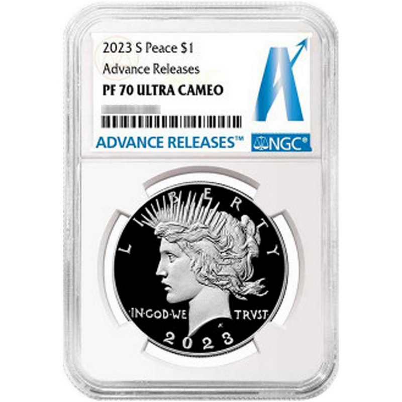 2023 S Peace Silver Dollar NGC PF70 UC NGC | SilverTowne