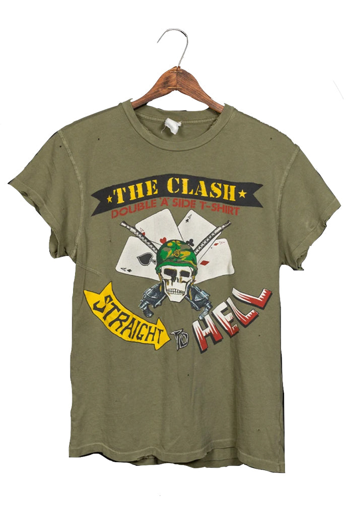 MadeWorn The Clash 1984 Vintage Unisex Tee – SINGER22