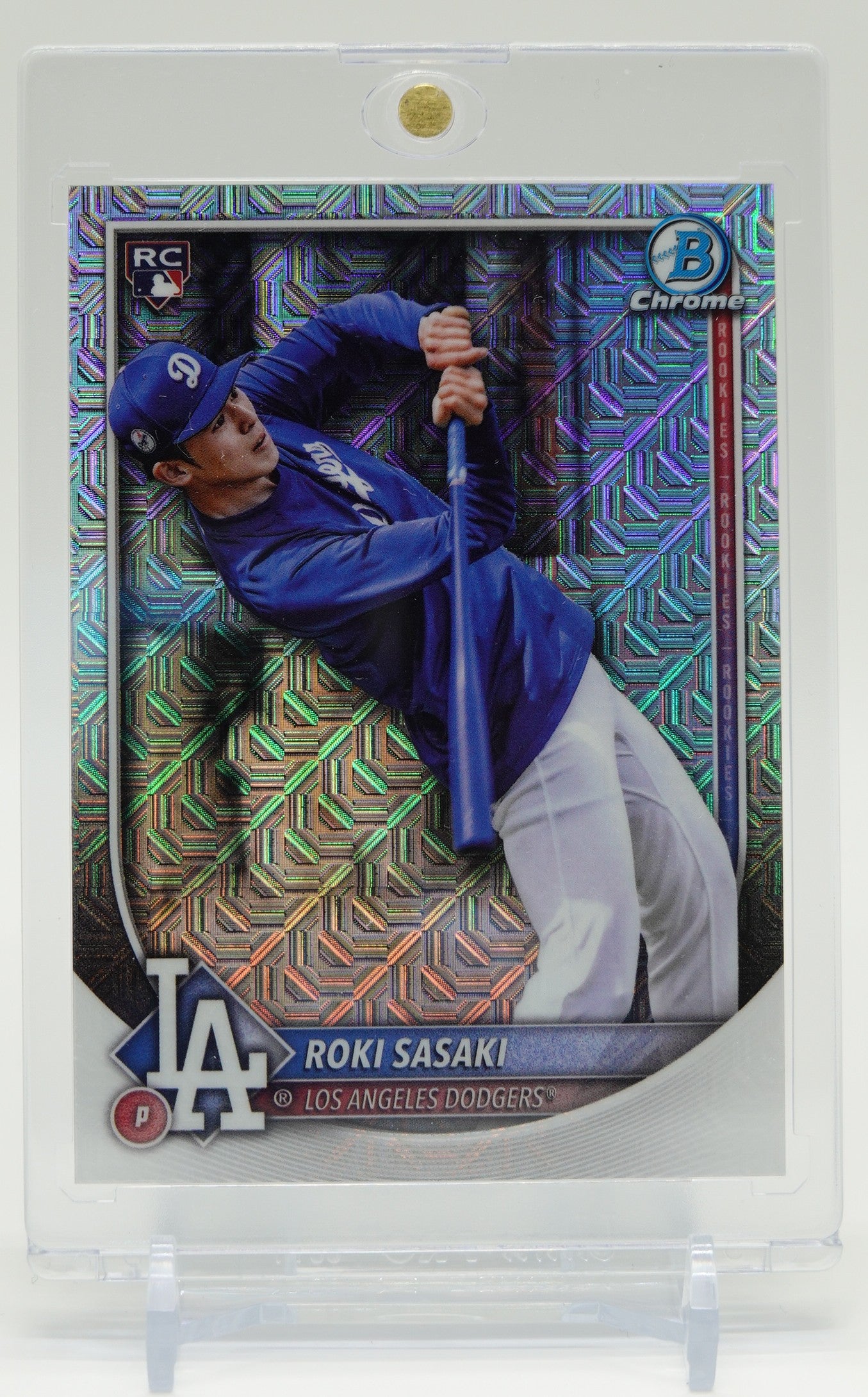 佐々木朗希 ルーキーカード Mega Box限定 スーパーショートプリント