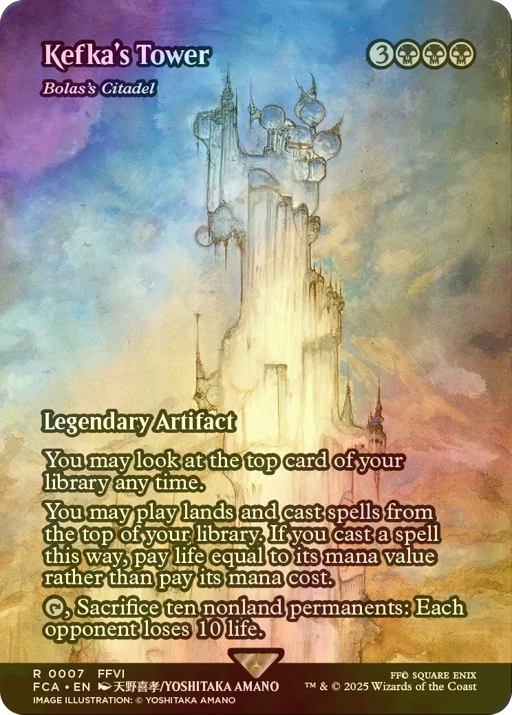 MTG】Kefka's Tower（英語版) foil MTG】Kefka's Tower（英語版) foil