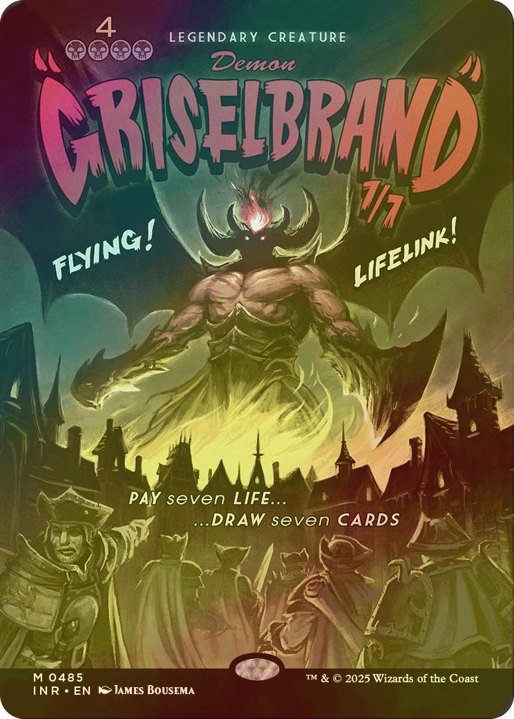 FOIL] グリセルブランド/Griselbrand (ポスター版) 【英語版】 [INR-黒