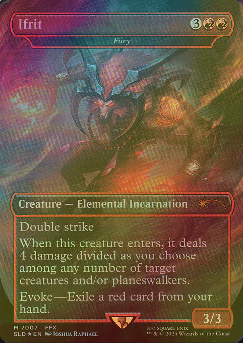 FOIL] イフリート/Ifrit 【英語版】 [SLD-赤MR] - シングルスター