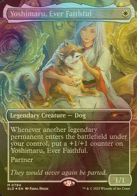 FOIL] 永久忠義の義丸/Yoshimaru, Ever Faithful 【英語版】 [SLD-白MR