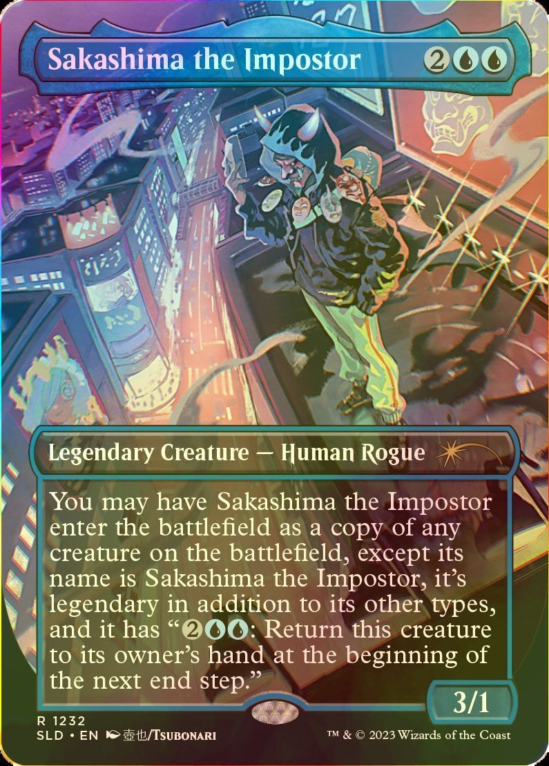 MTG 騙り者、逆嶋 日本語 foil 初版 騙り者、逆嶋（日本語、Foil