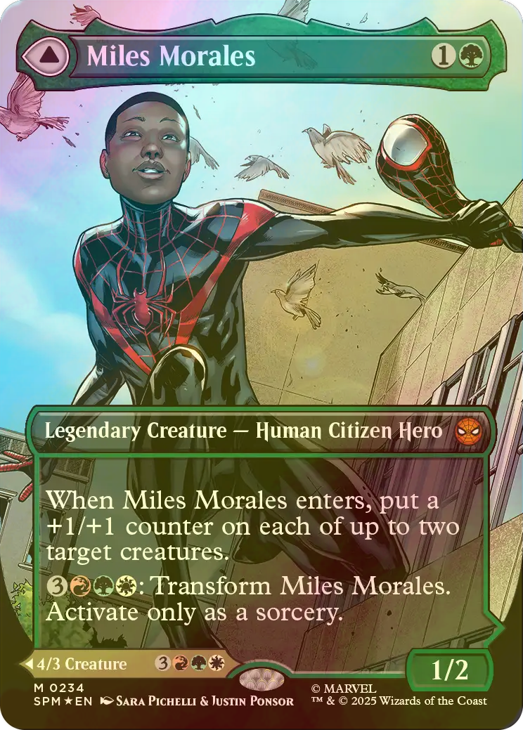 FOIL] マイルズ・モラレス/Miles Morales No.234 (全面アート版