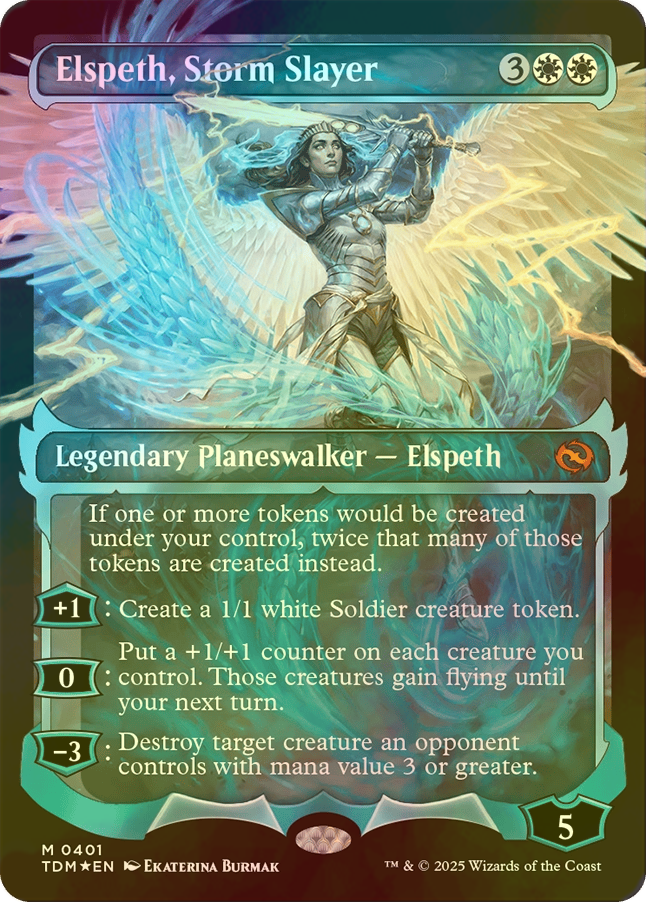 FOIL] 嵐の討伐者、エルズペス/Elspeth, Storm Slayer No.401 (ショー