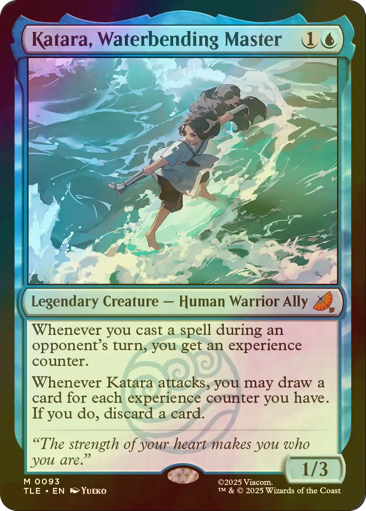 FOIL] 水の技の達人、カタラ/Katara, Waterbending Master 【英語版