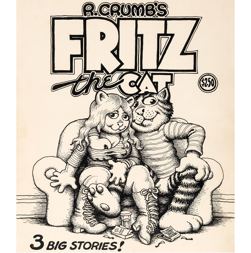 Unraveling the Whimsical World of Fritz the Cat by Robert Crumb
