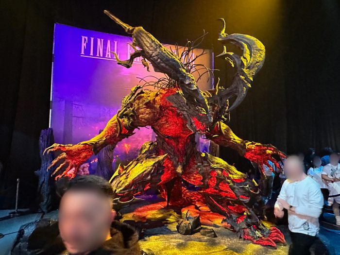 Up close with Final Fantasy XVI props at Square Enix's celebration