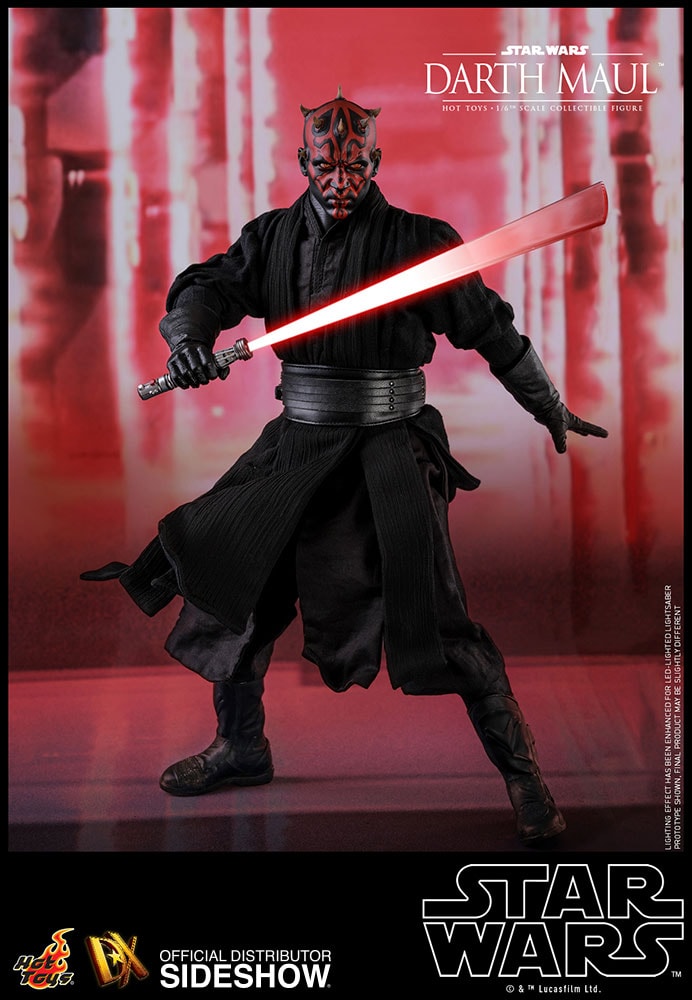 Darth Maul Phantom Menace Figure by Hot Toys | Sideshow Collectibles