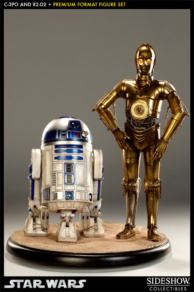 Star Wars C-3PO and R2-D2 Premium Format Figure by Sideshow