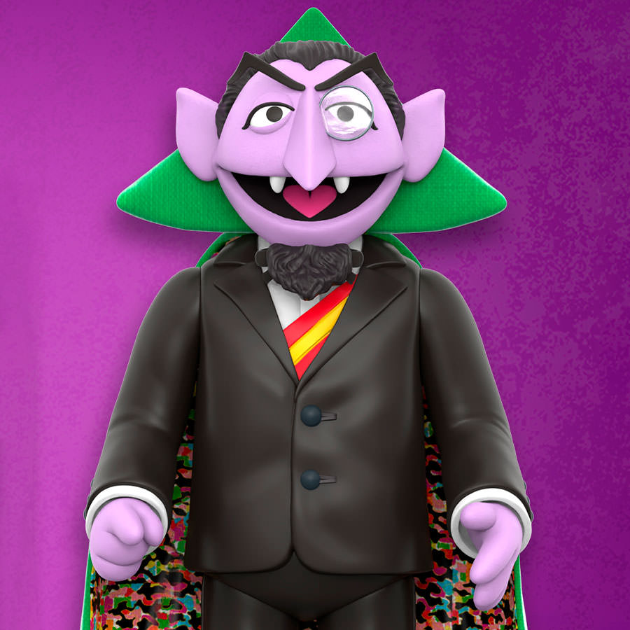 Count Von Count Supersize Vinyl Collectible by Super 7 | Sideshow