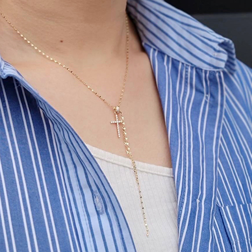 DIAMOND CROSS CHARM(L)(6JC5002)｜SJX公式ONLINE STORE