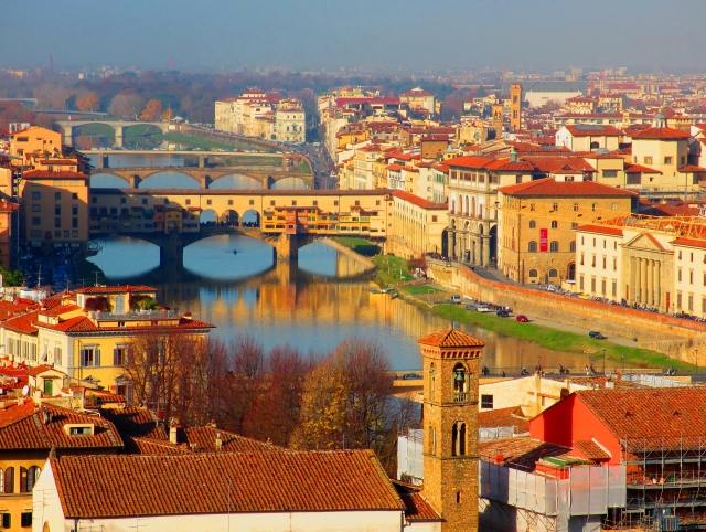最高に美味しいディナーとオレンジ色の街歩き～イタリア・フィレンツェ