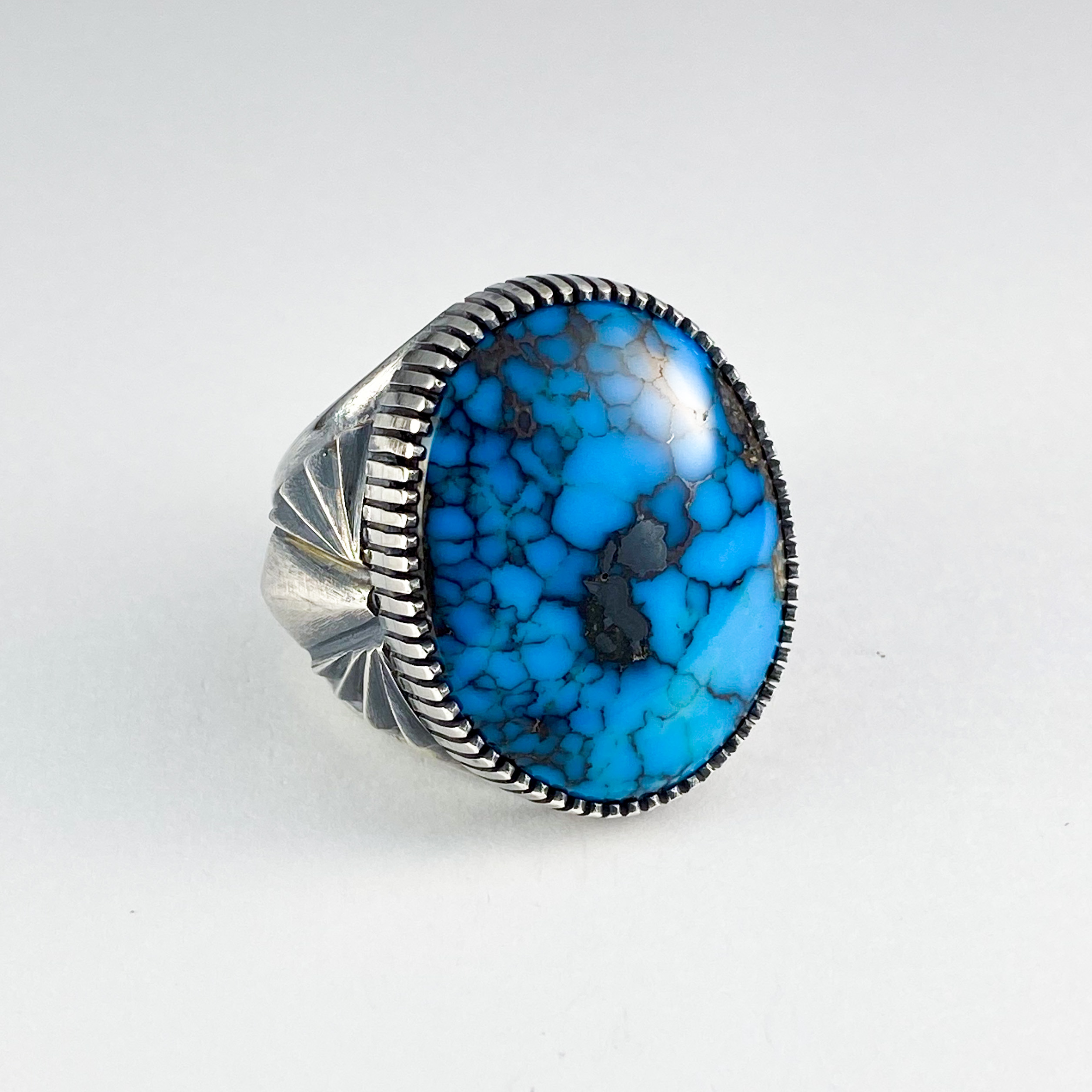 Godber Turquoise Original ring 273 | ターコイズ・メンズシルバー