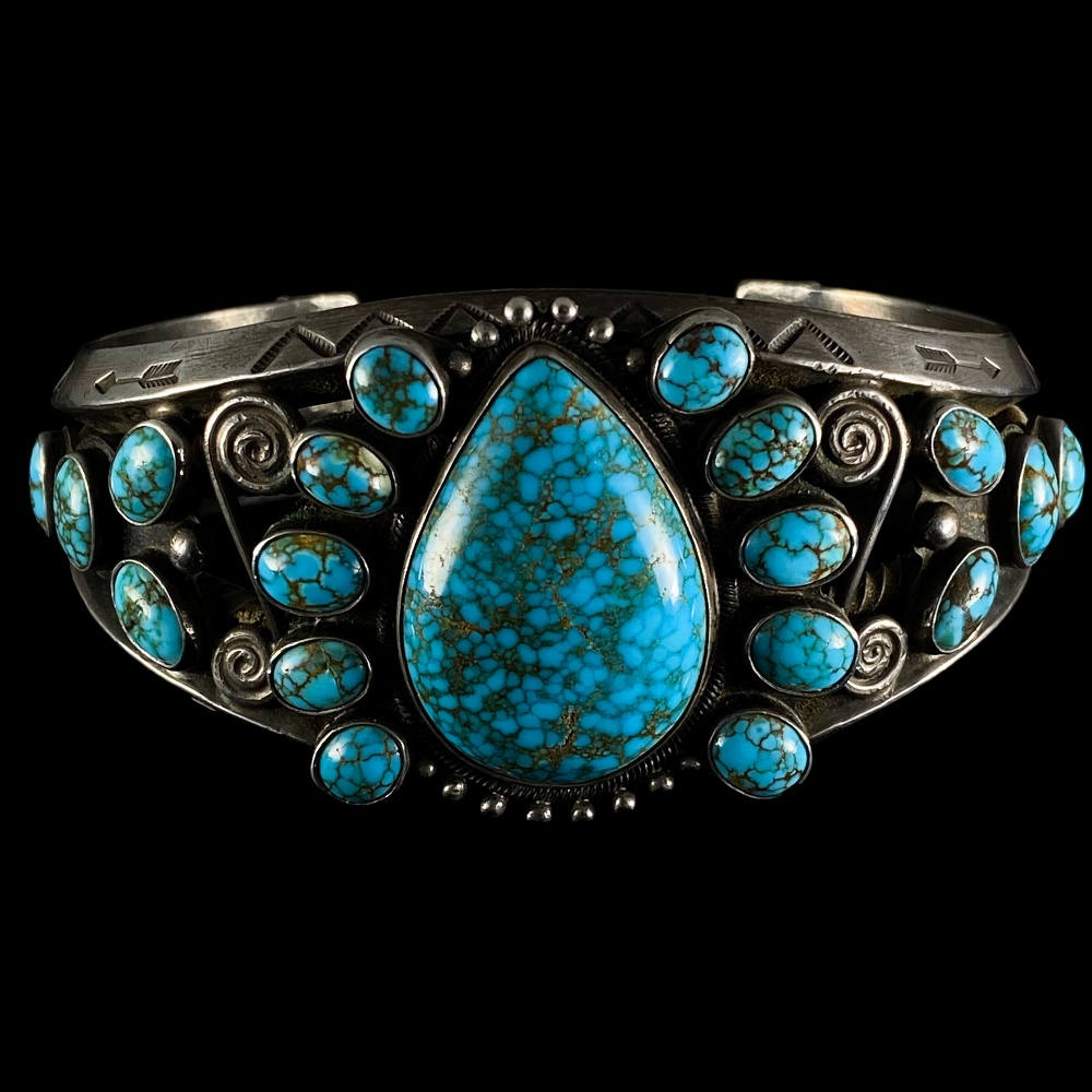 Jenny Watson Number Eight Bange 384 | ターコイズ・メンズシルバー