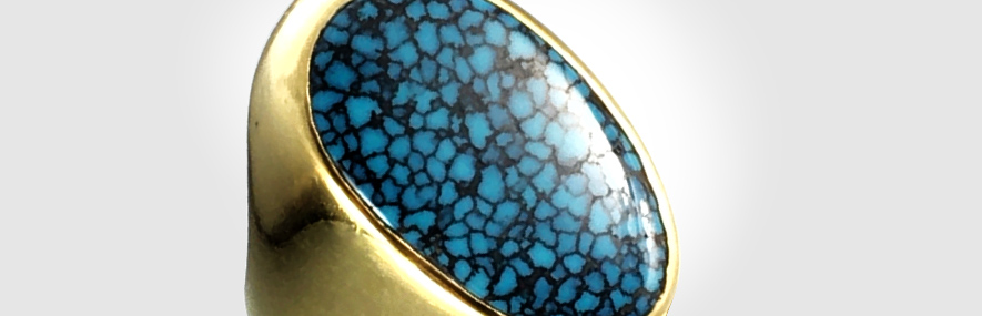 Lander Blue | ターコイズ・メンズシルバーアクセサリー通販 SKYSTONE