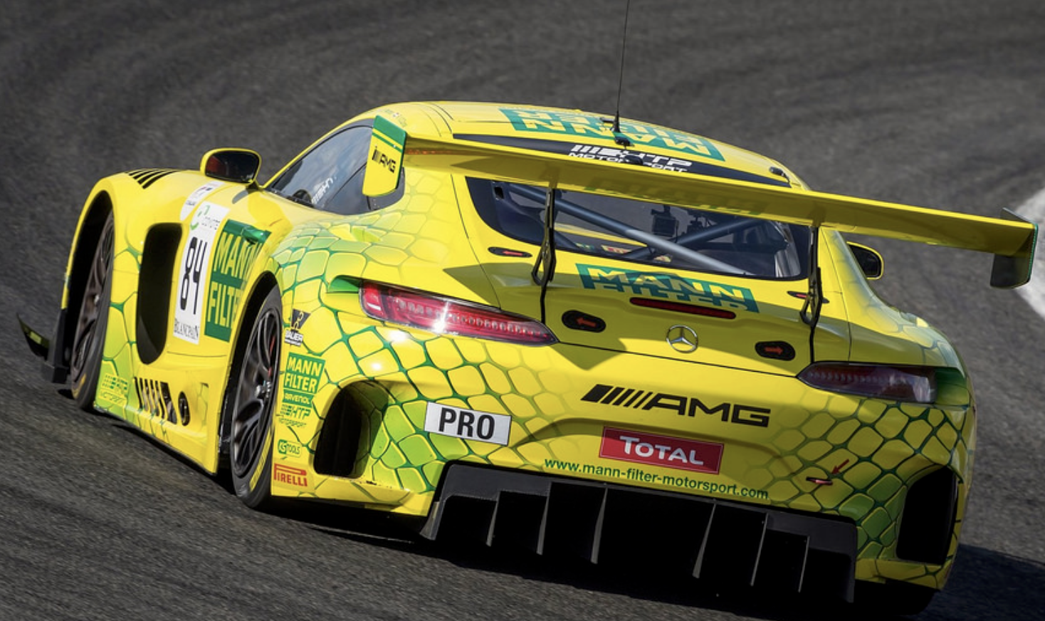 Decal Merc AMG GT3 HTP Motorsport / Mann Filter #48