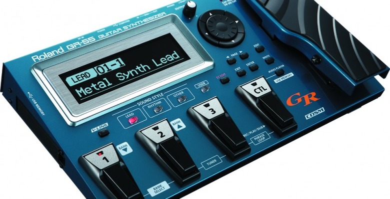 Roland GR-55 Makes Your Guitar The Whole Band