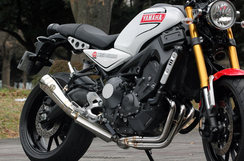 YAMAHA XSR900 AUTHENTIC| SP忠男オリジナルマフラー