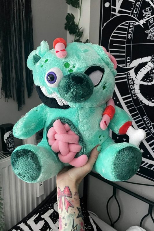 ZOMBIEAL PLUSH TOY / UNDEAD TEDDY / ぬいぐるみ【KILL STAR