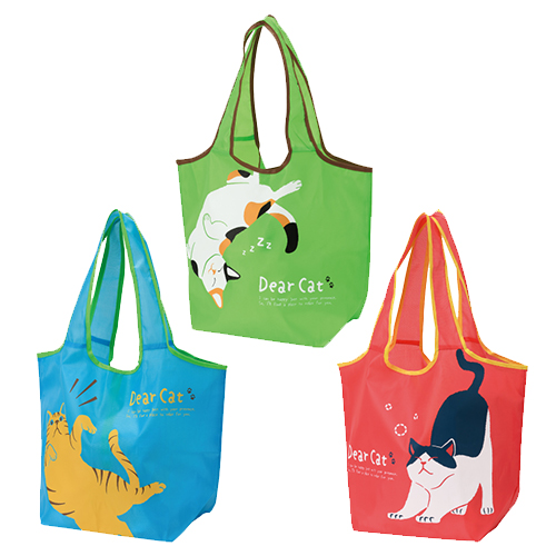 猫日和 たっぷりマチのエコバッグ | エスピーマルシェ公式オンライン