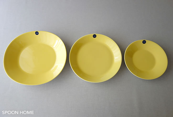 イエロー食器「Arabia Colors・アラビアカラーズ」の種類や写真を