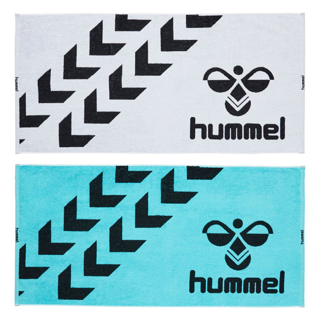 ヒュンメル バスタオル スポーツタオル タオル 観戦 野外 コットン