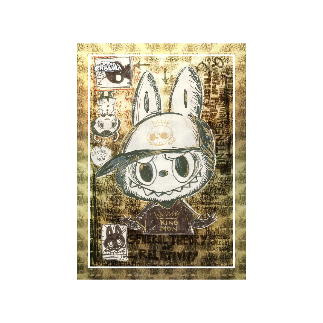 Topps Labubu Chrome 2025 10th Anniversary - Hobby Box