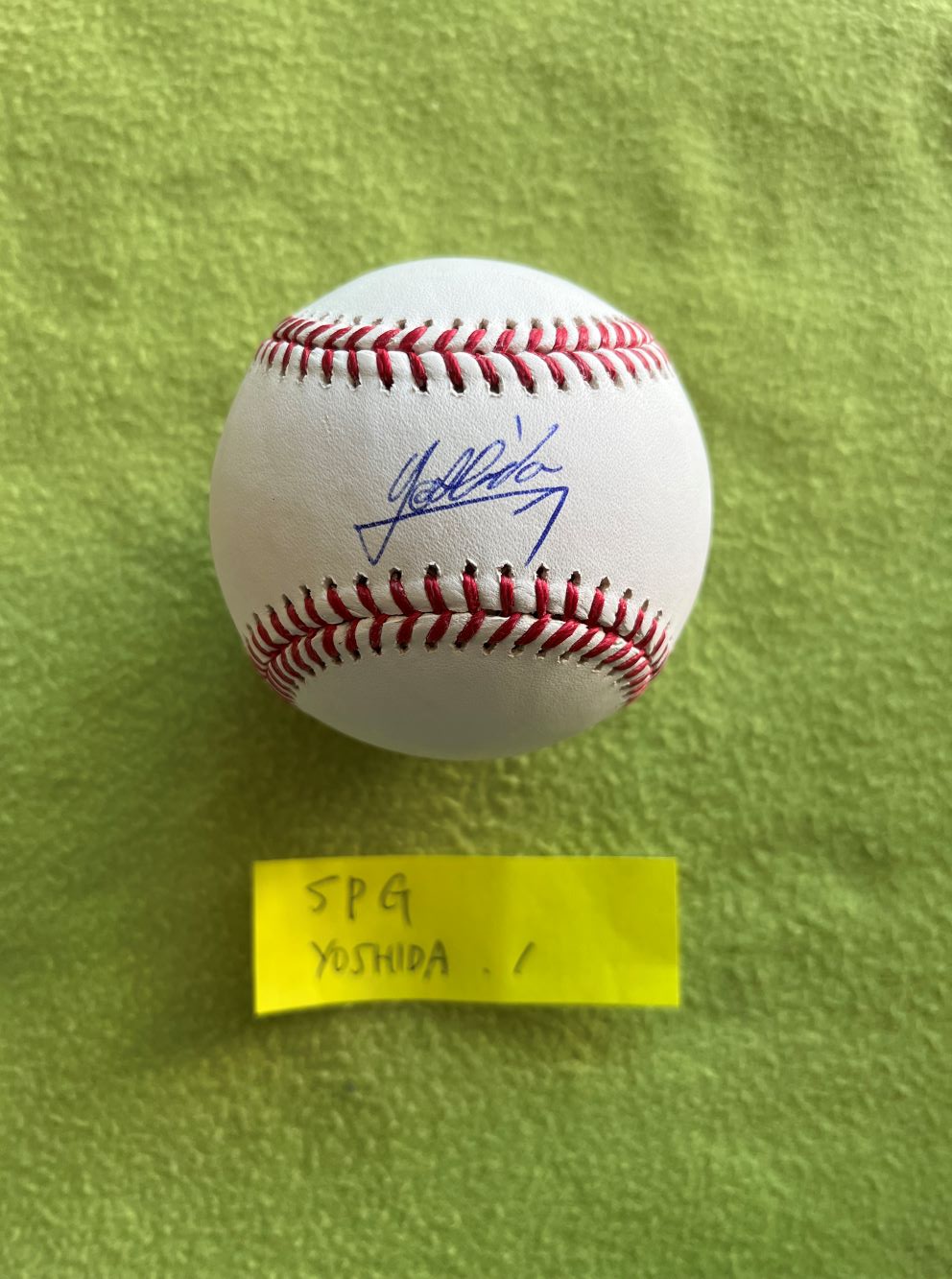 吉田正尚選手＃7ボストンレッドソックス直筆サインMLB公式ボール